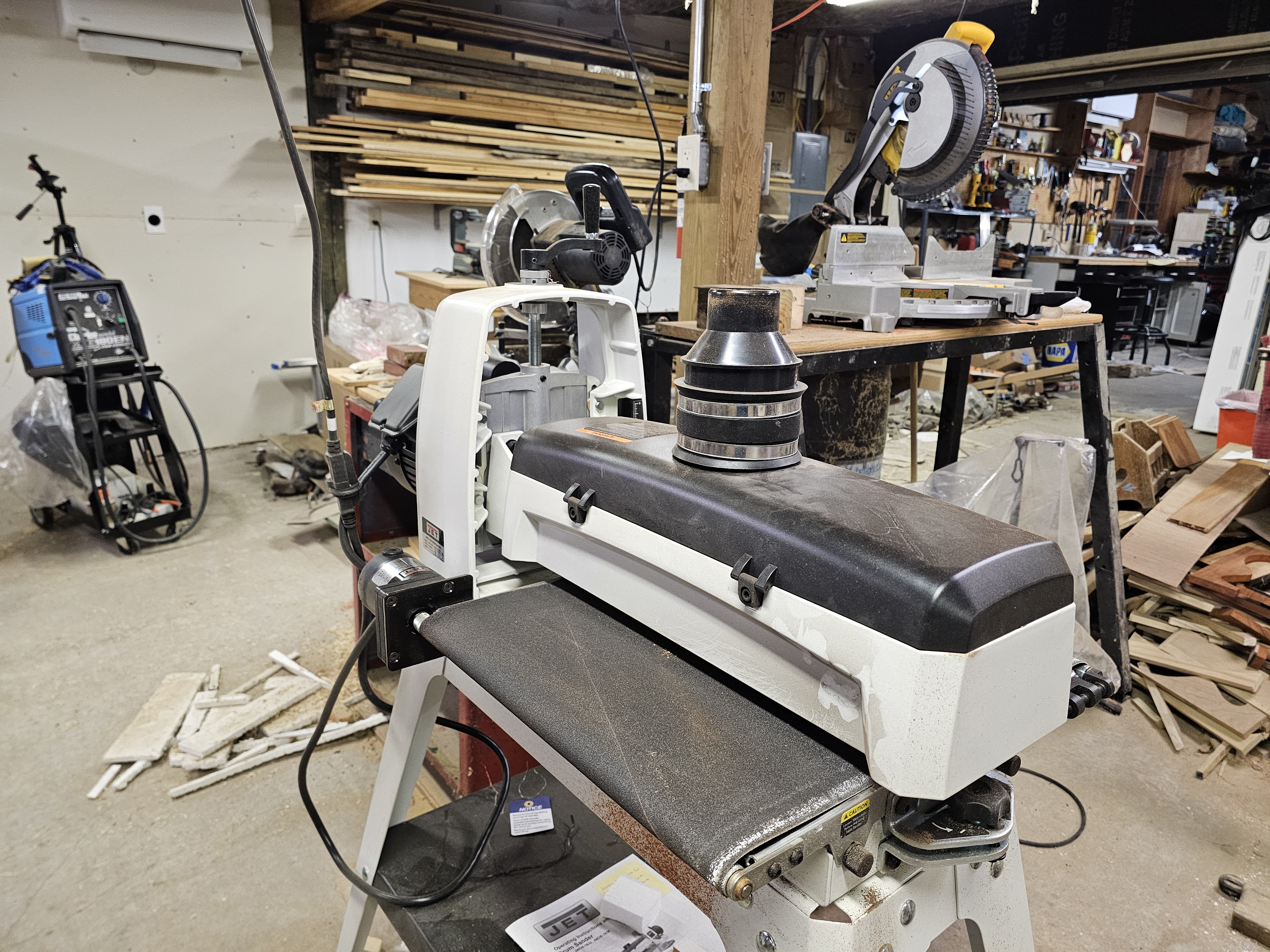 View of Thickness Sander